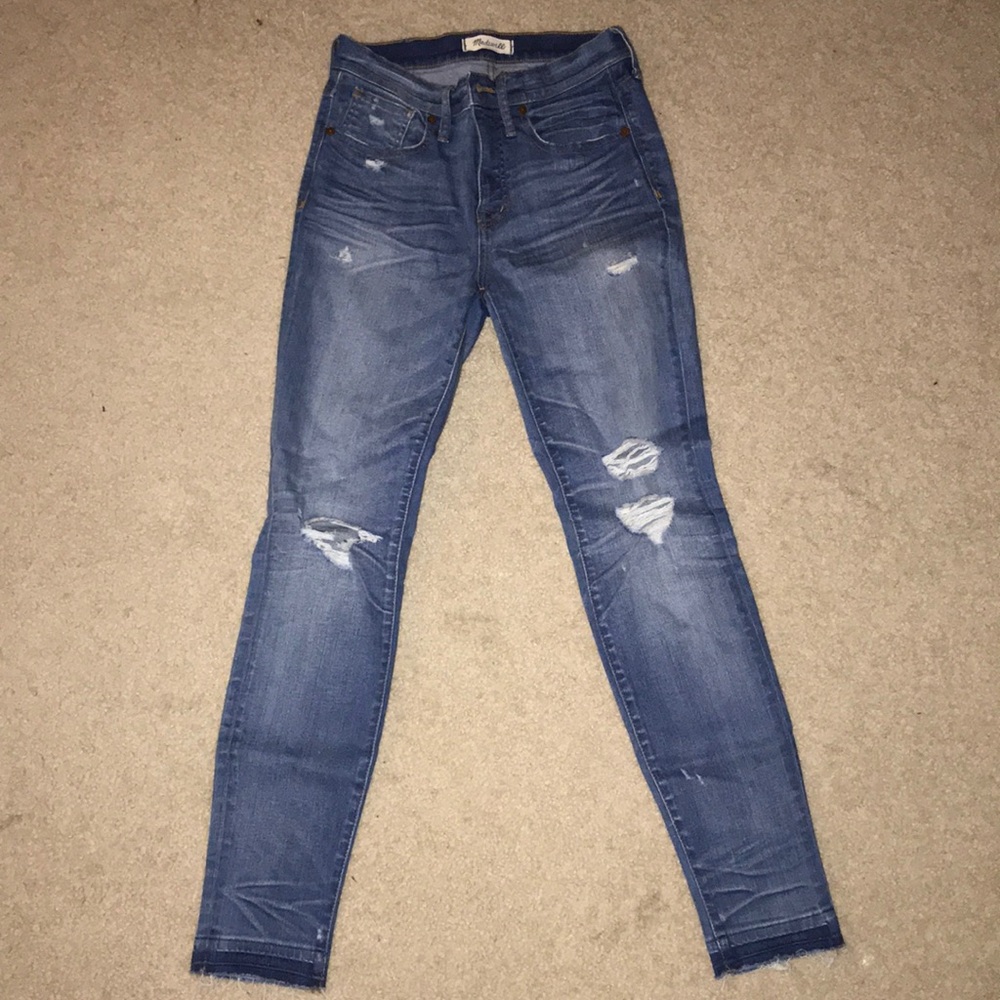 High rise jeans